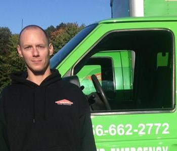 Ryan Fadio, team member at SERVPRO of Cherry Hill / Haddonfield